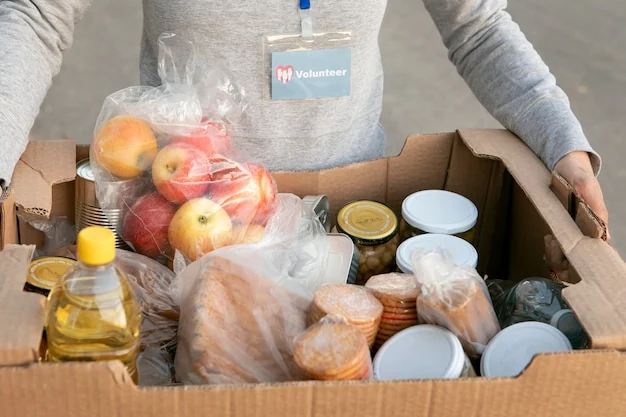Reserva de alimentos não perecíveis para emergências