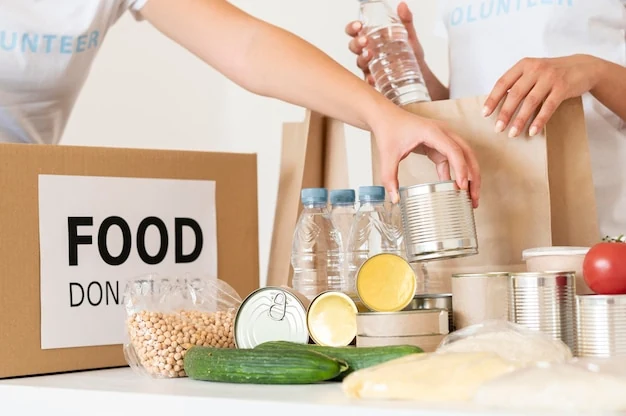 Reserva de alimentos não perecíveis para emergências