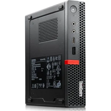 Um mini PC recondicionado de empresa (Dell OptiPlex Micro, Lenovo ThinkCentre Tiny ou HP EliteDesk Mini).