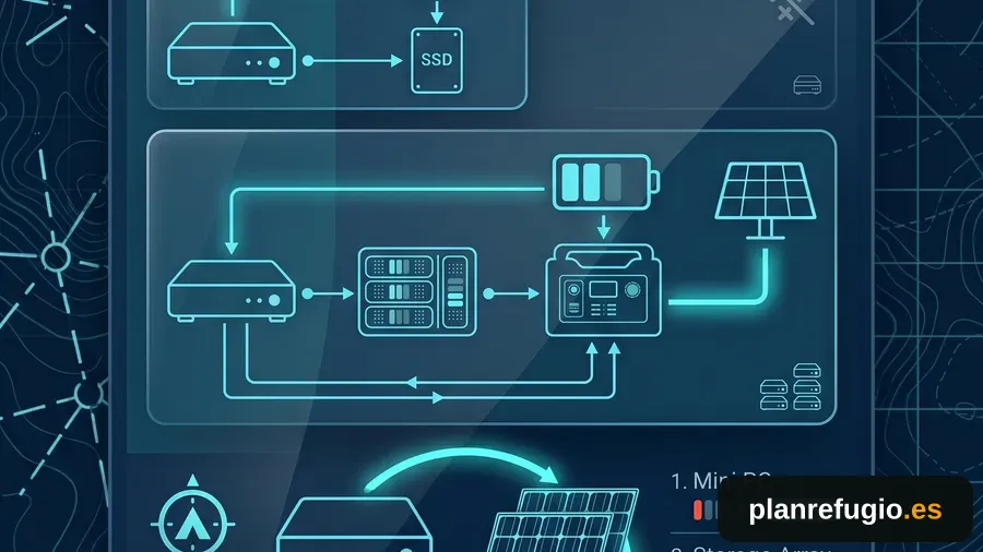 Computador de sobrevivência offline