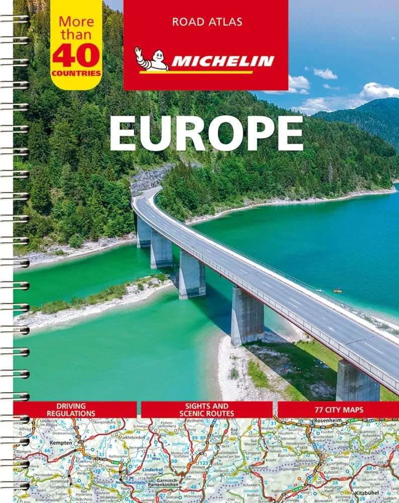 Atlas Michelin Europa Ediciones Grandes