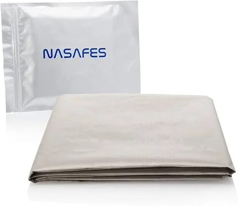 Tecido Faraday para fazer gaiola de Faraday, bolsas Faraday ou capa de Faraday. Tecido condutor através de fios de cobre que o torna num tecido de cobre para sinais RFID, WiFi. 108x92cm