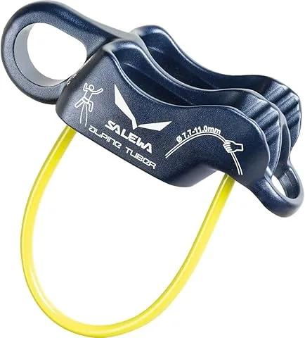 SALEWA Alpine Tuber - Descensor de Segurança, Cor Azul