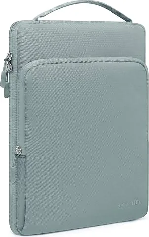 HYZUO 13 Polegadas Bolsa Capa Portátil para MacBook Air 13 M5 M4 M3 M2 M1 A3449 2026-2018, 13" MacBook Neo 2026, MacBook Pro 13 M2 M1 2026-2016, iPad Pro/Air 13", Surface Pro, XPS 13, Azul Cinza