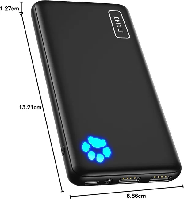 INIU Power Bank 10000mAh 22.5W Ultraligero