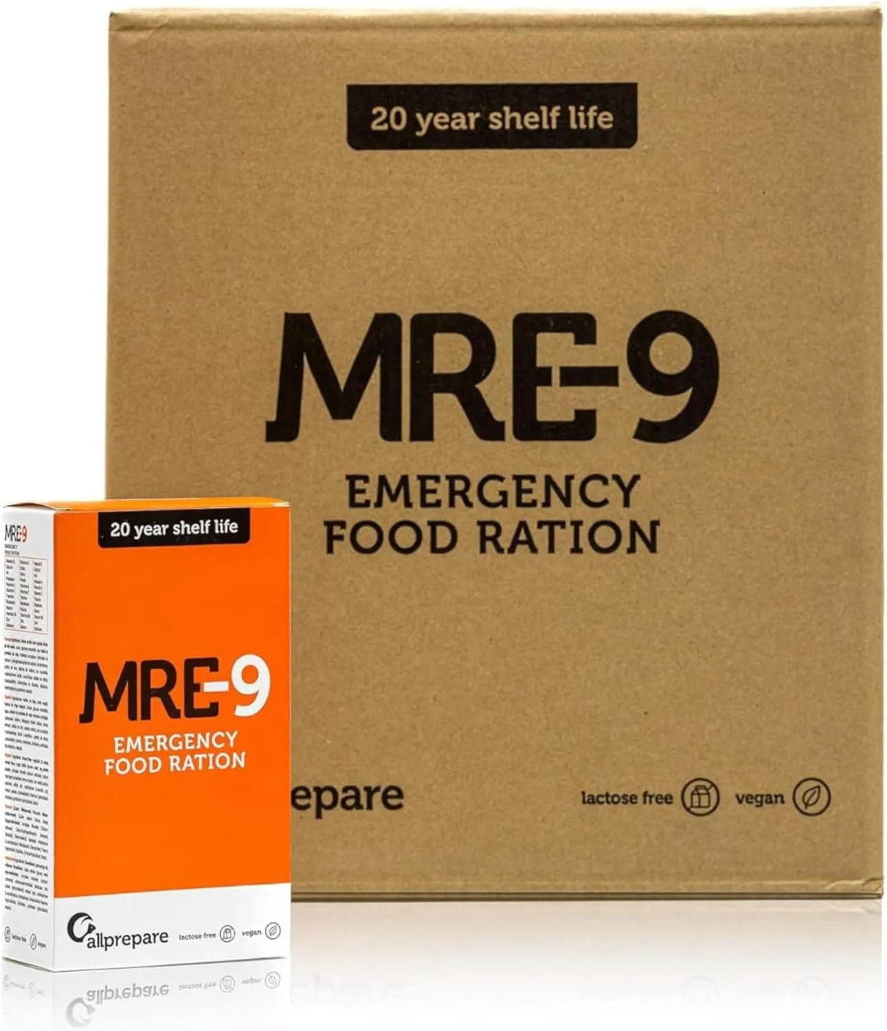 MRE-9 Pack 24 Raciones con Vitaminas (24x500g)