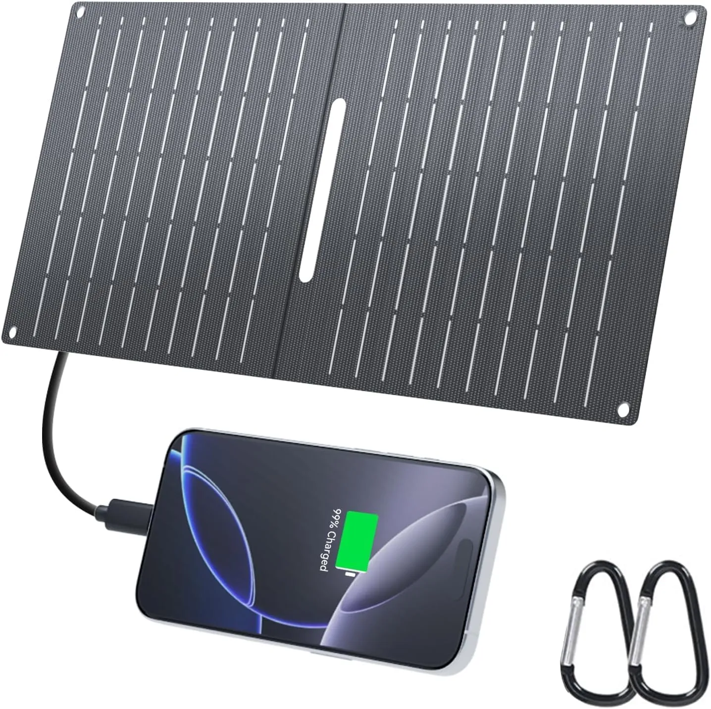 Ecosonique Cargador Solar 15W IP67