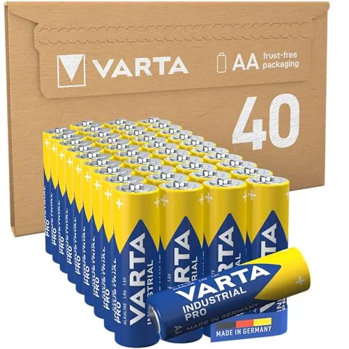 VARTA Industrial Pilas AA Pack 40
